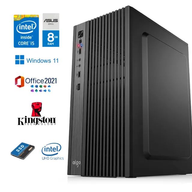 Computador i5 + 8 Gb + SSD 120 Gb 