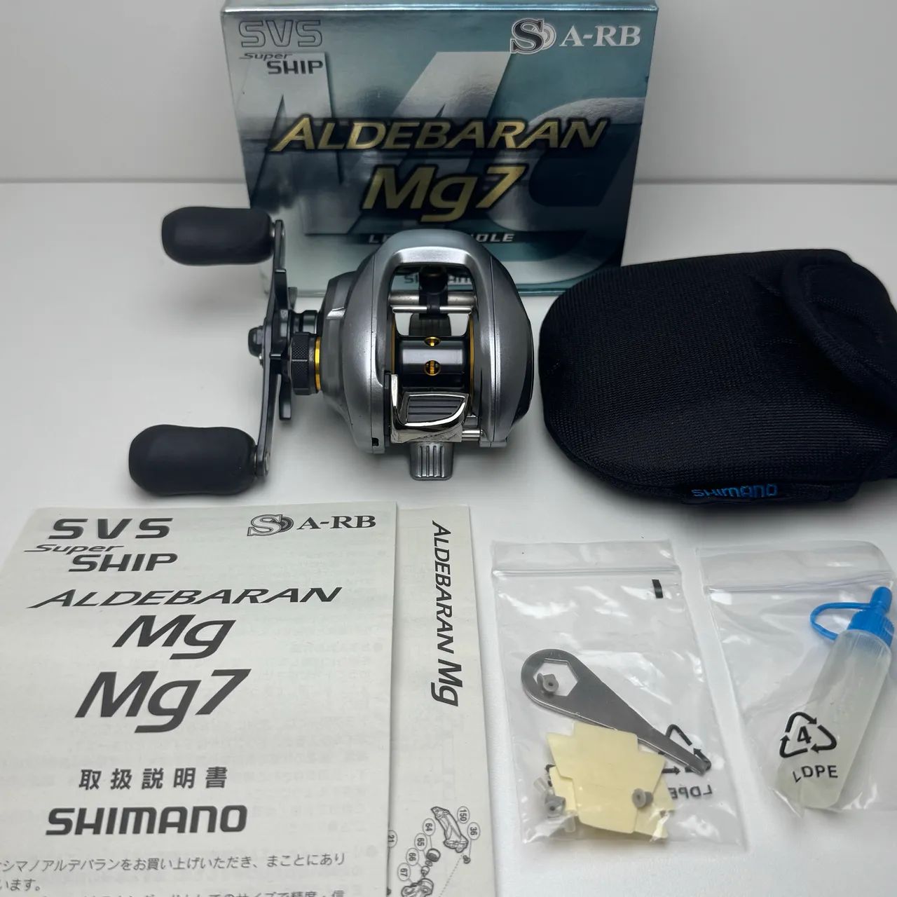 Carretilha Shimano Aldebaran Mg7 - Esportes Aquáticos - Registro