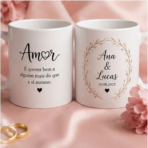 CANECA LEMBRANÇA DE CASAMENTO - Foto 2