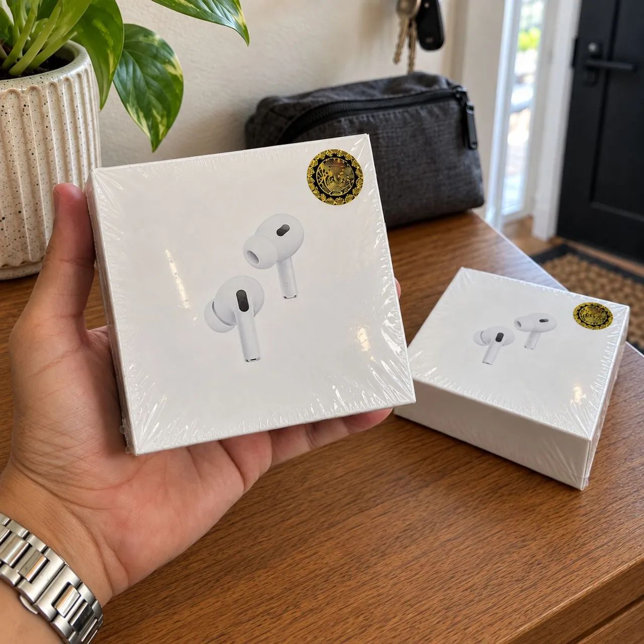 Fone Sem Fio iPhone e Android | Premium Bluetooth | Estojo de Recarga  | Novo