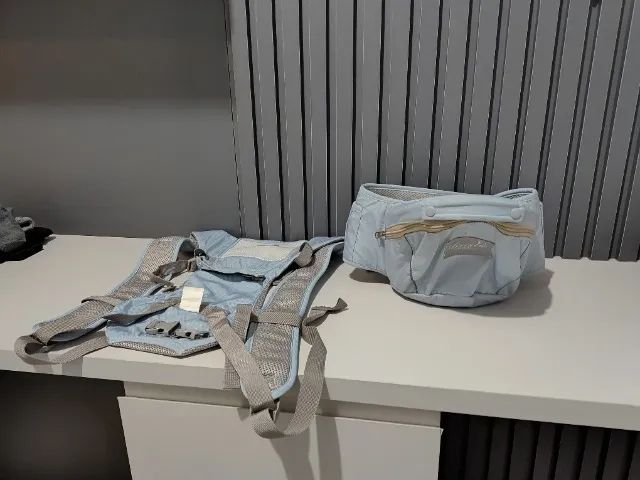 Canguru com banquinho