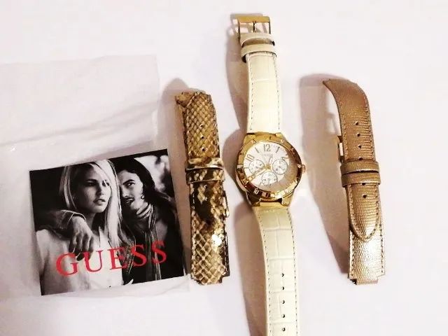 relógio guess três pulseiras - Foto 2