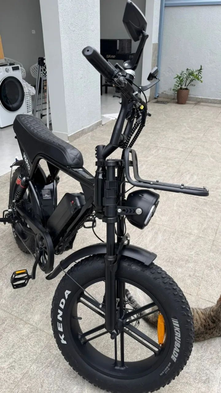 Bicicleta Elétrica Ouxi V8 Pro 1000w 48v 15ah 50km/h - Foto 3