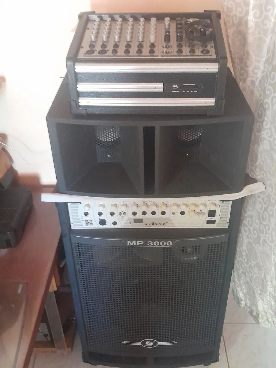 Caixa amplificada frahm MP 3000 - Foto 3