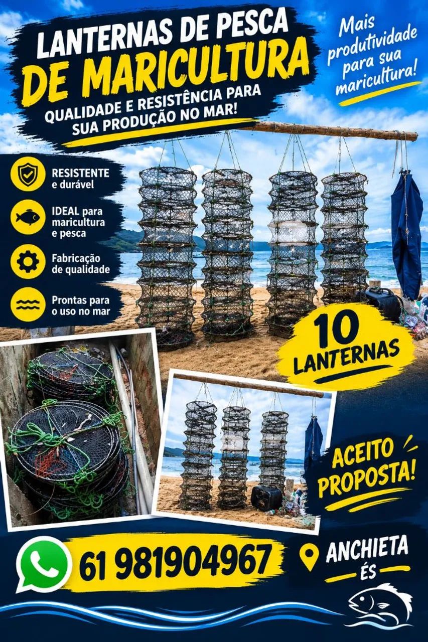 Lanternas de pesca