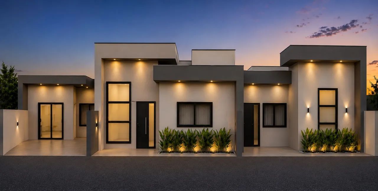 Casa - 3 imóveis 
