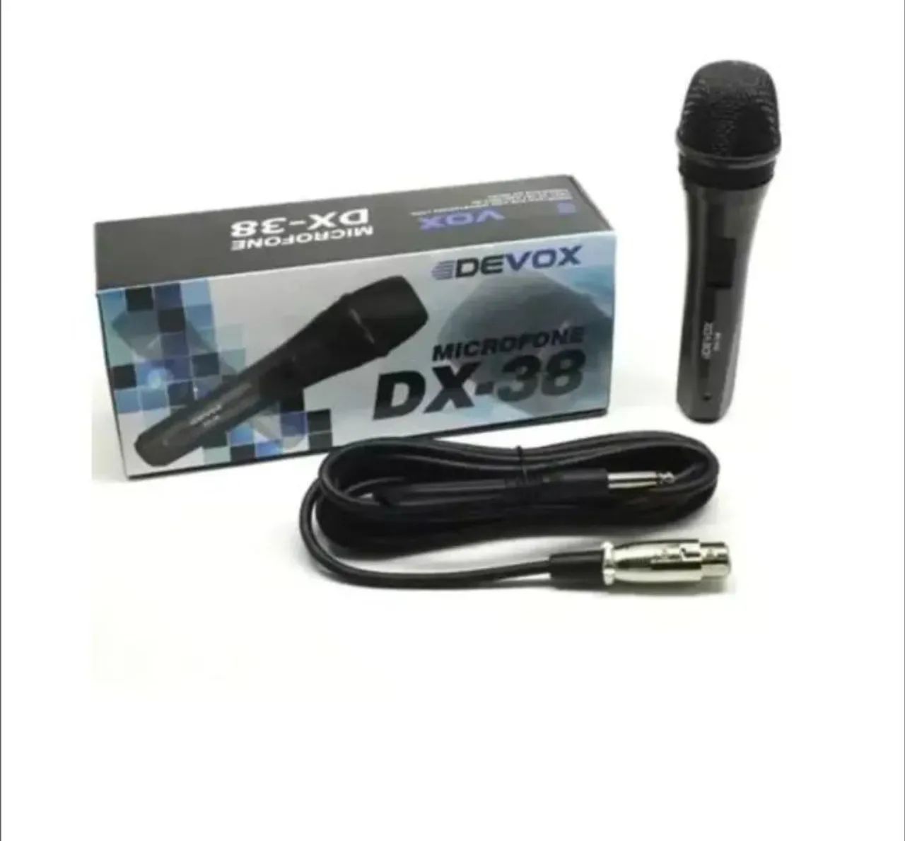 Microfone Devox DX-38 com Fio444717234610524163