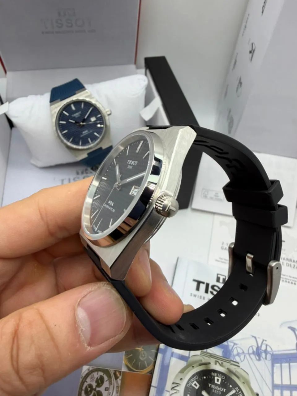 Relógio Tissot Automático Preto - Foto 4