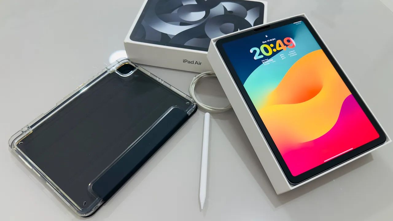 iPad Air 5ª Geração M1 64GB Wi-Fi - Excelente Estado