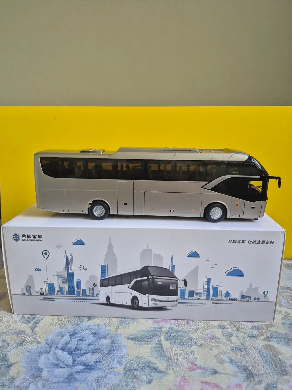 MINIATURA DE ÔNIBUS METAL IMPORTADO 