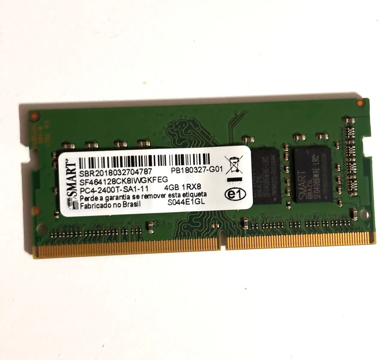 Memoria Smart Ddr4 16gb 2rx8 Pc4-2400t Re1-11 - DDR4 Para