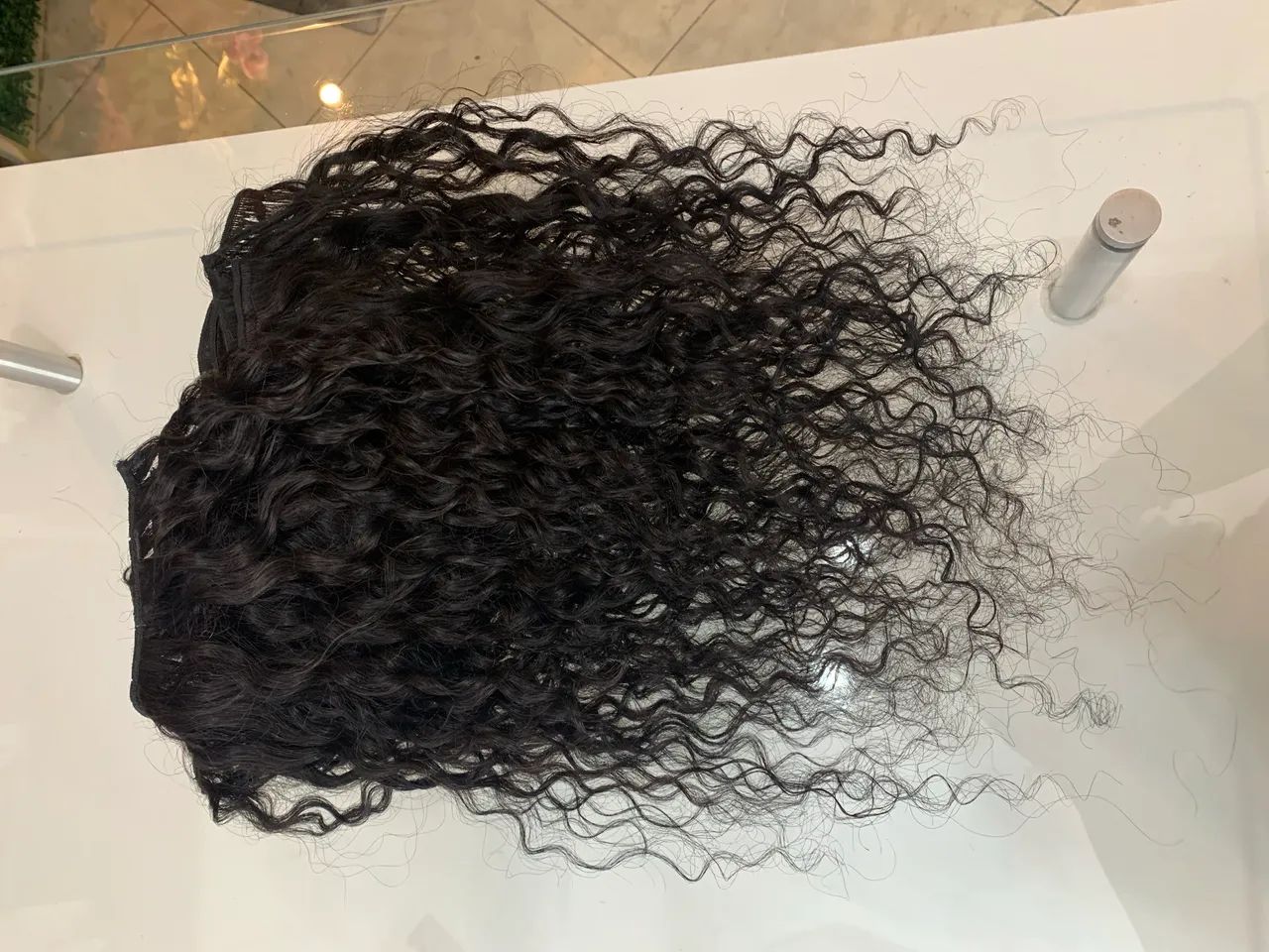 11 telas de cabelo cacheado humano - Foto 3