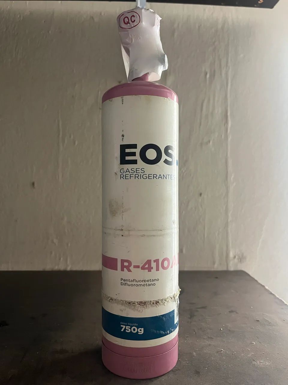 Gás refrigerante r410a