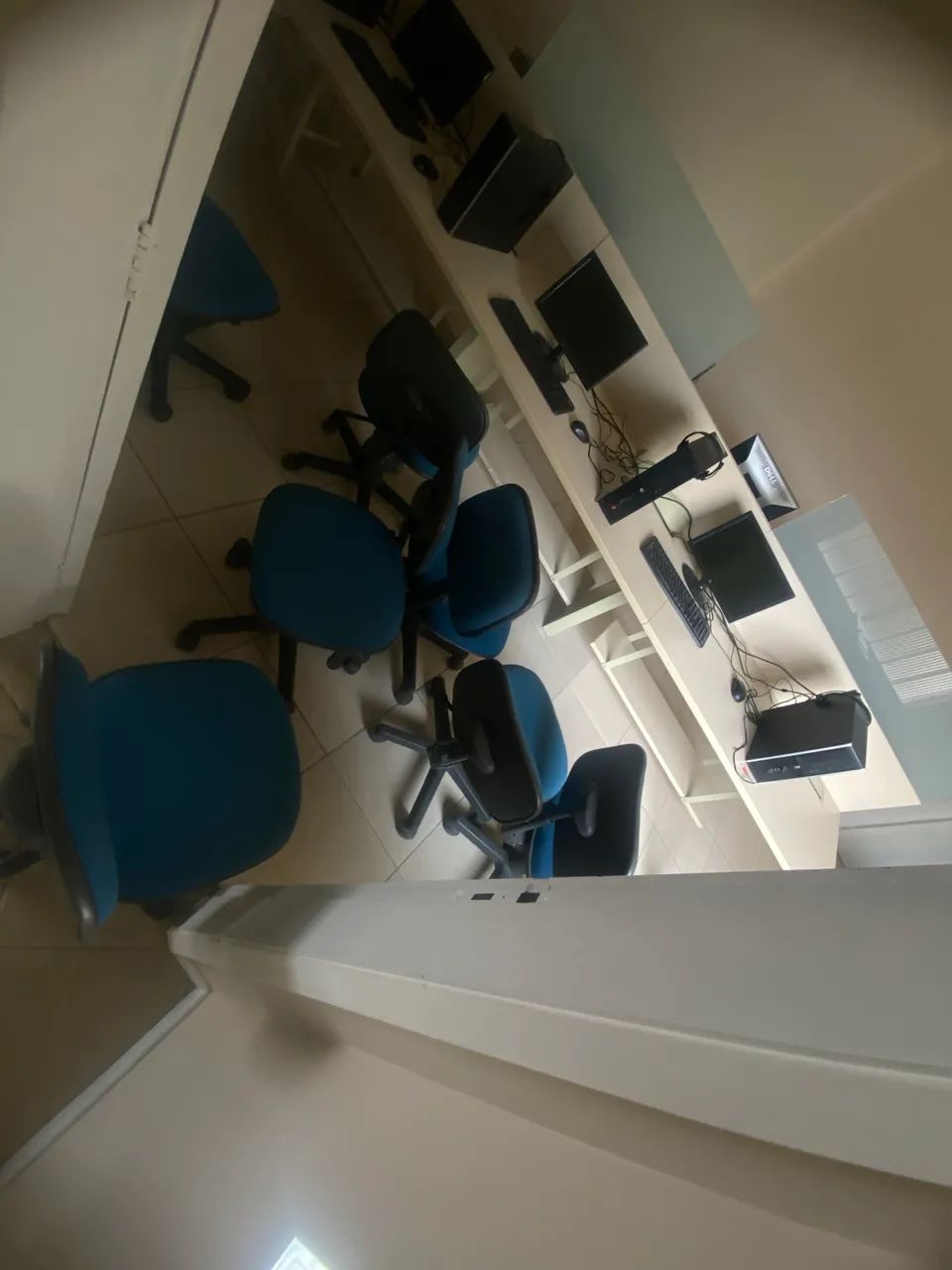 MESA TELEMARKETING COMPLETA COM DIVISOR E VIDROS - Foto 2