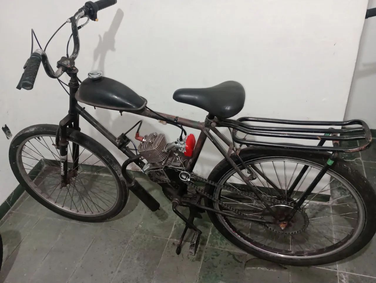 bicicleta motorizada 100cc  - Foto 3