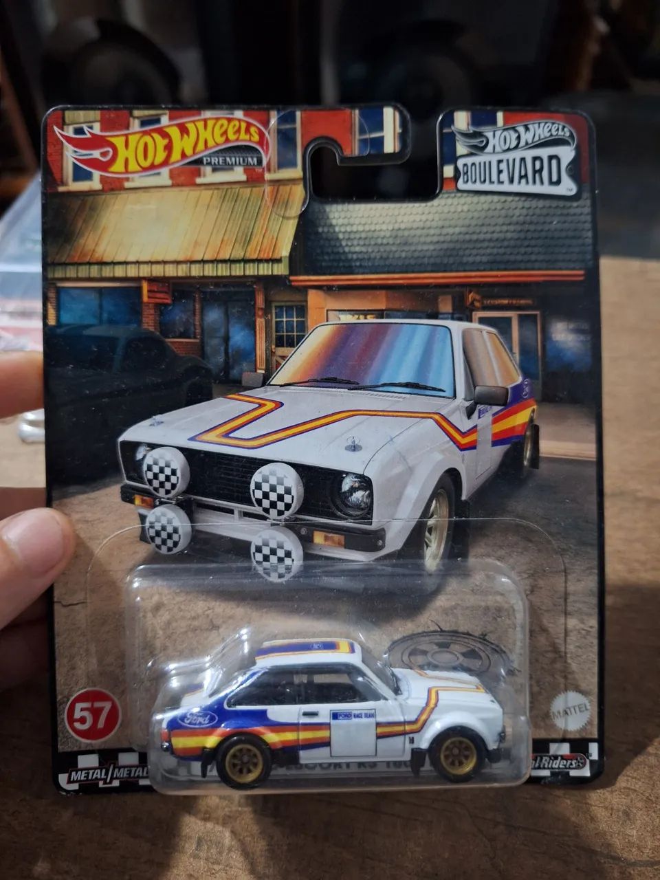 Hot wheels premium Boulevard  78 Ford escort