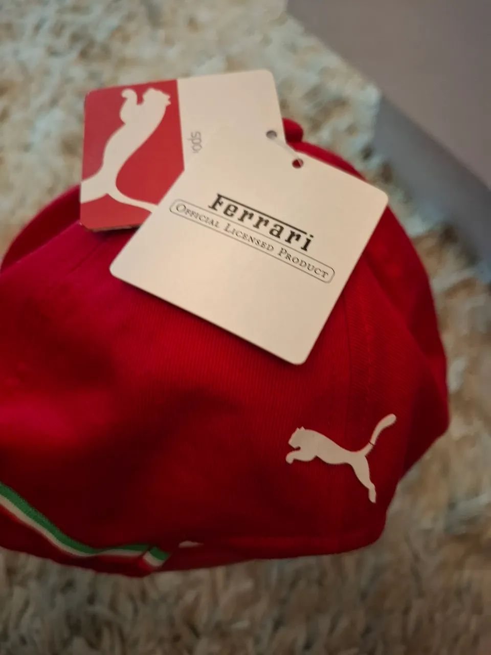 Boné original novo Ferrari Puma Colecionável  - Foto 3