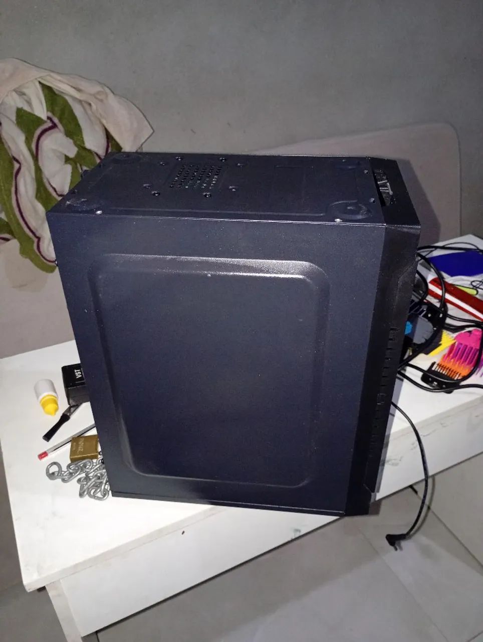 Cpu tgt com placa mãe queimada  - Foto 3