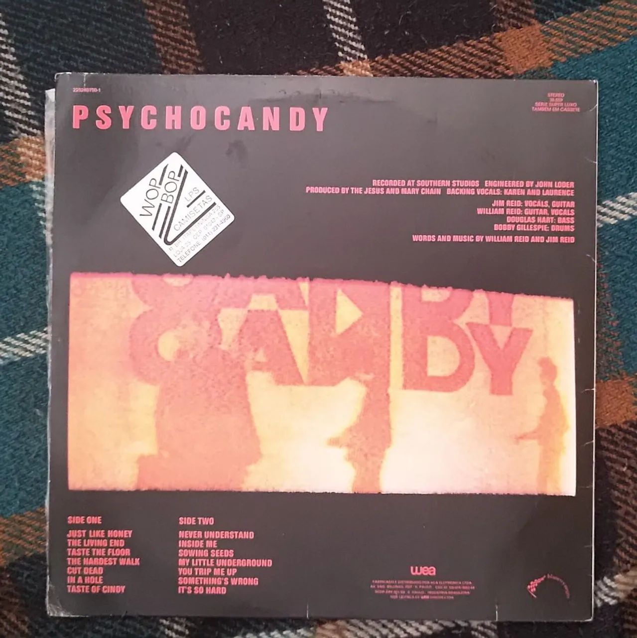Lp vinil Jesus And Mary Chain psychocandy Prensagem de epoca