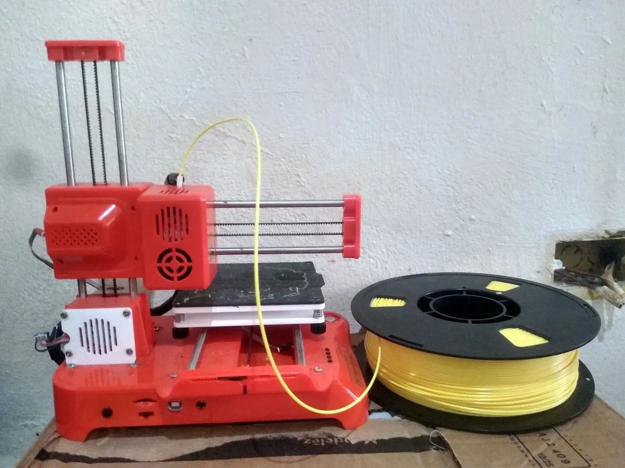 Impressora 3d easythreed k7 (10x10cm) 1kg filamento PLA