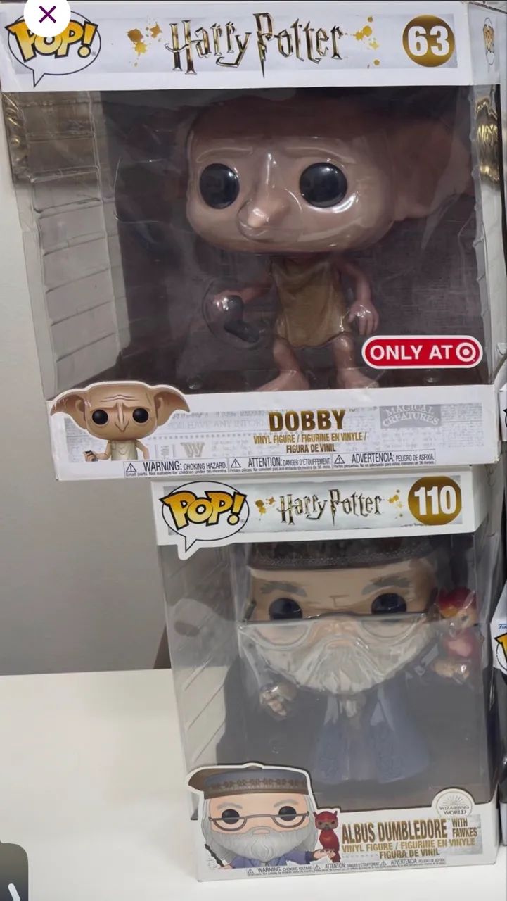 Funko super jumbo Dumbledore e Dobby