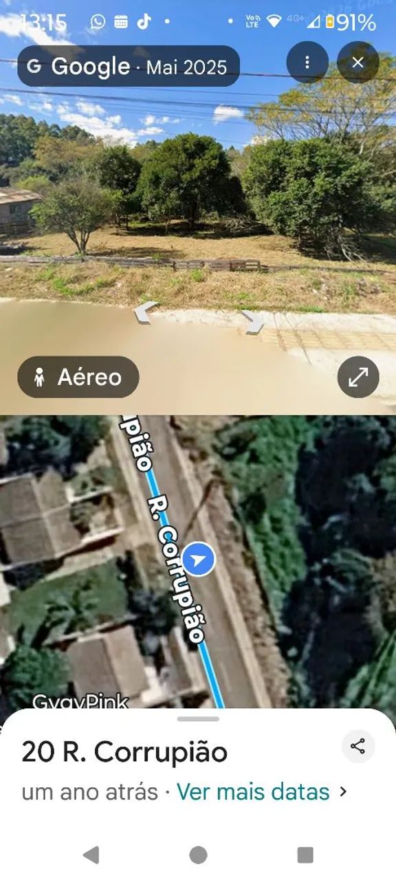 Terreno 2000m² colônia Dona luiza - contrato de compra e venda -  mapa na descrição  - Foto 4