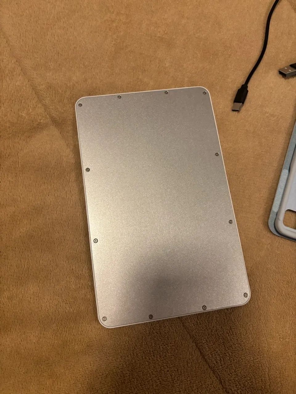 Capa teclado para iPad + caneta touch - Foto 4