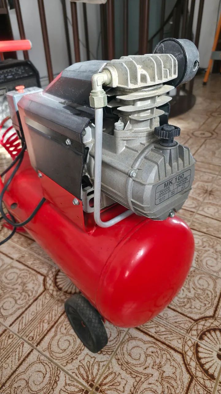 COMPRESSOR DE AR SCHULZ MSA 4/25 1HP 110V - Foto 4
