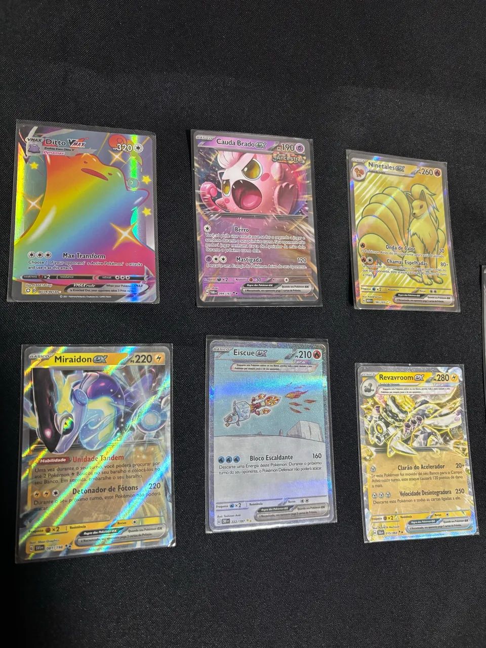 Cartas raras originais Pokémon