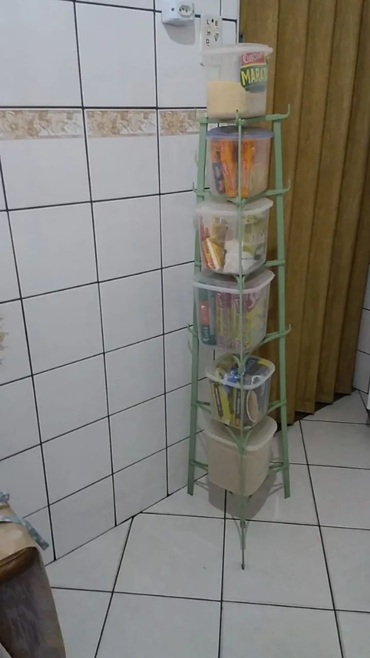 Suporte de ferro para panelas - Foto 3