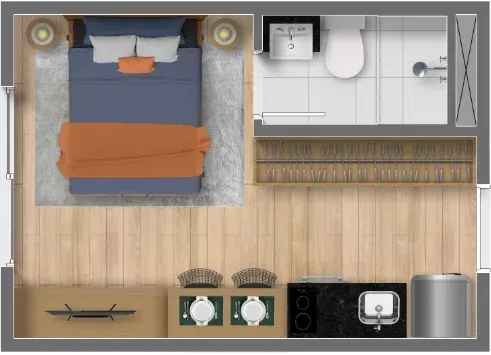 PLANTA 17m²