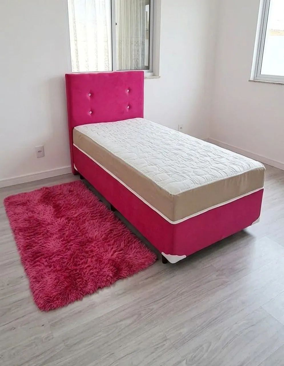 Cama solteiro completa