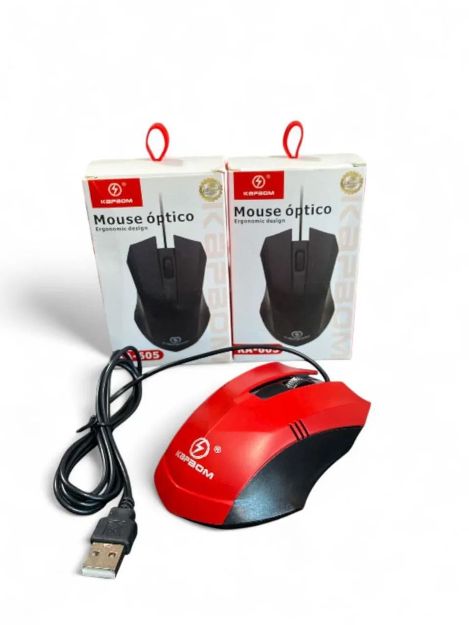 MOUSE ÓPTICO ERGONÔMICO KAPBOM KA-605 - Foto 5
