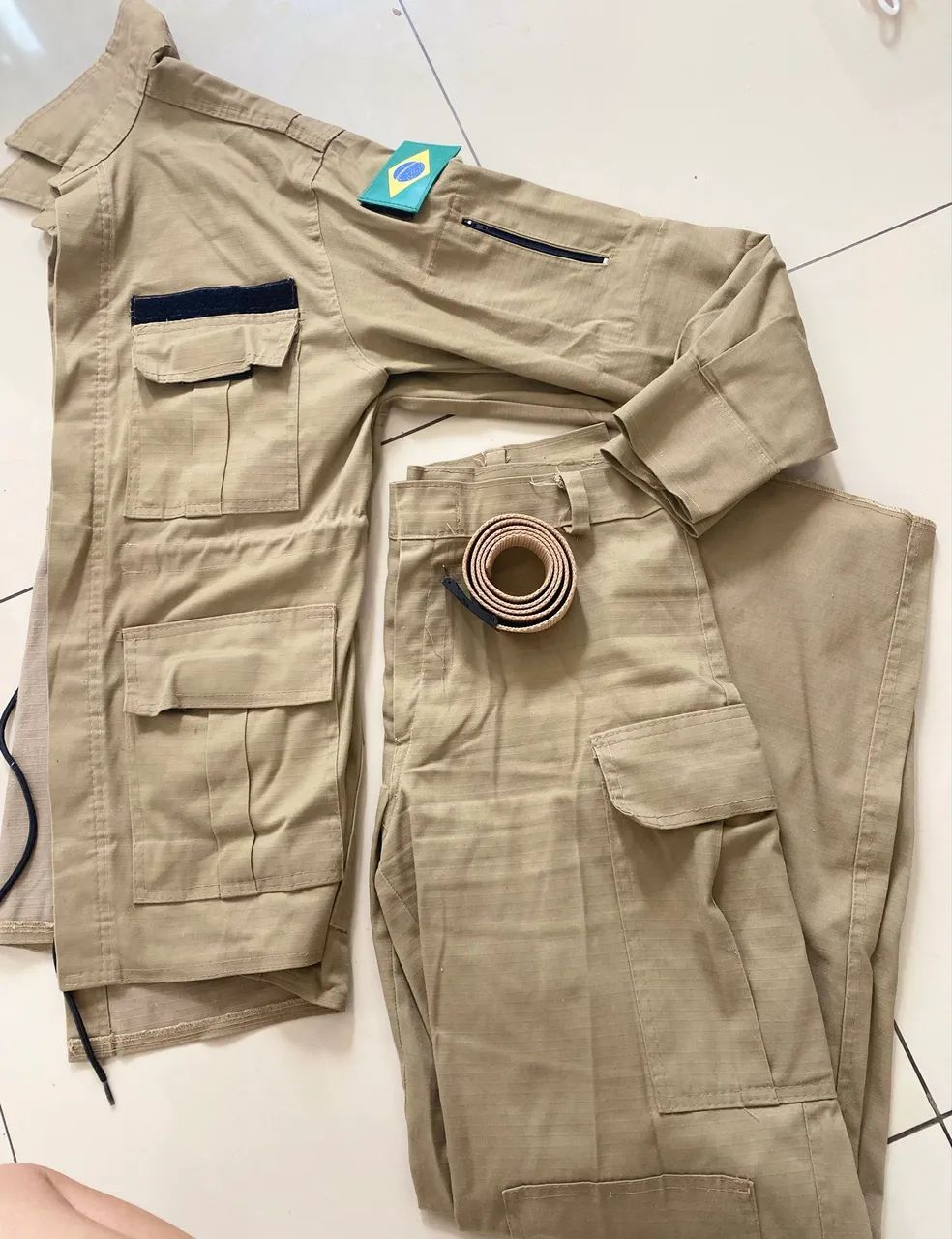 Farda tática bege m  - Foto 2