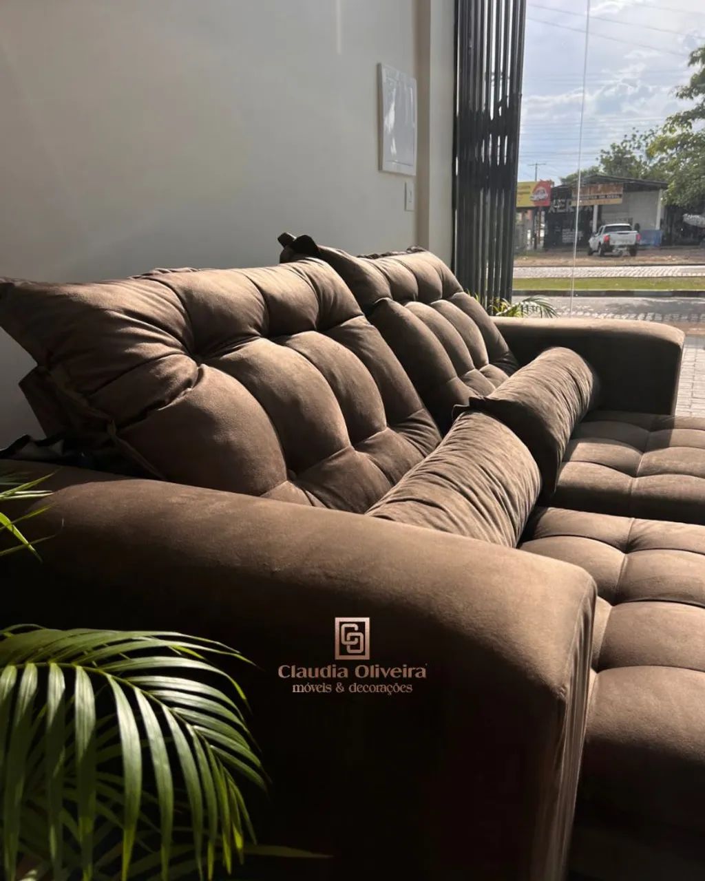 Sofá Retrátil Reclinável 2 Lugares NOVO!! - Foto 3