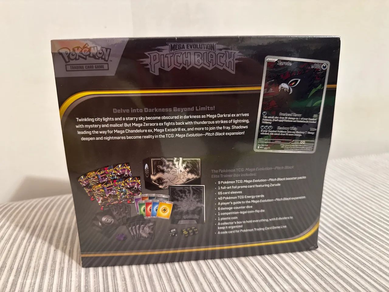 ETB Pokémon - Pitch Black (Escuridão Absoluta) - Foto 2