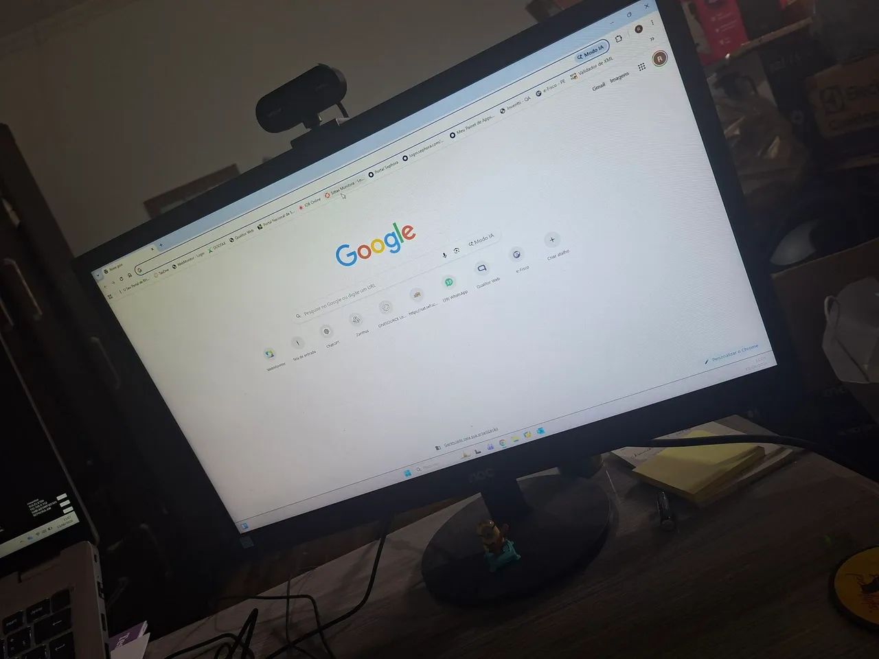 Monitor AOC 21,5" E2270SWN Full HD - Excelente Estado - Foto 2