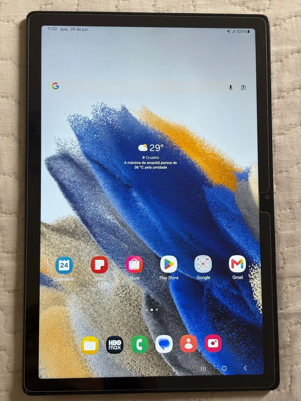 Vendo Tablet Galaxy TAB A8 sem marcas de uso - Foto 2