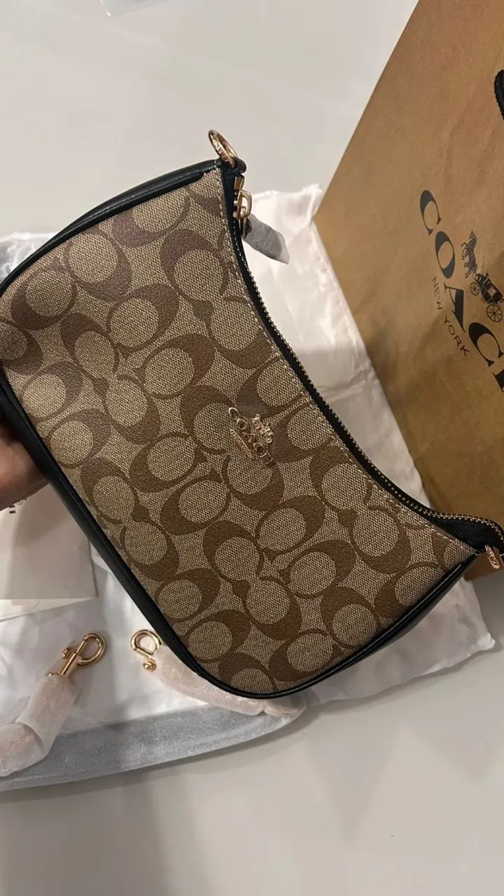 bolsa coach crossbody monogram - Foto 3