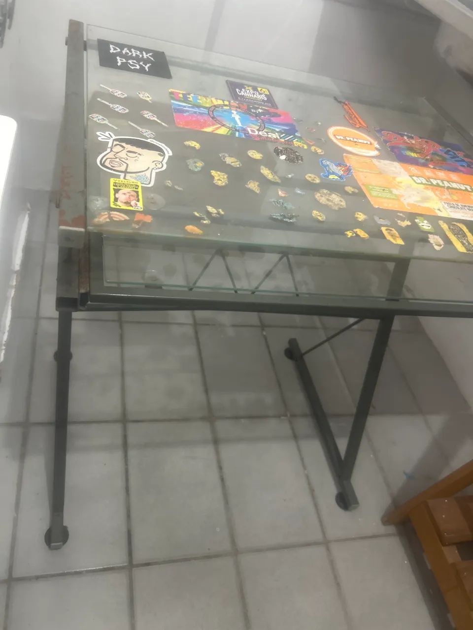 Mesa de vidro para estudo  - Foto 3