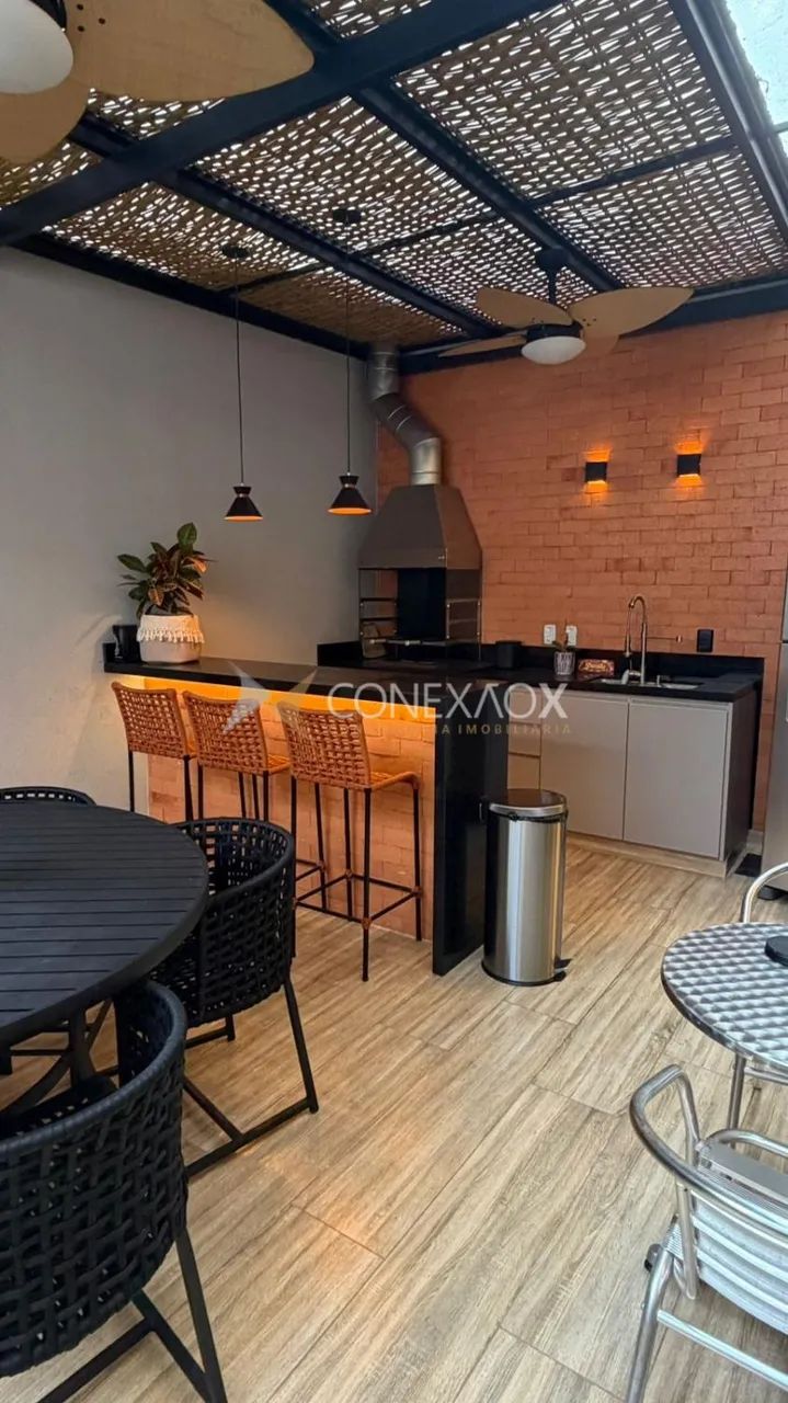 Apartamento com quintal, pronto para morar, com 2 quartos sendo 1 suíte, no Nova Campinas