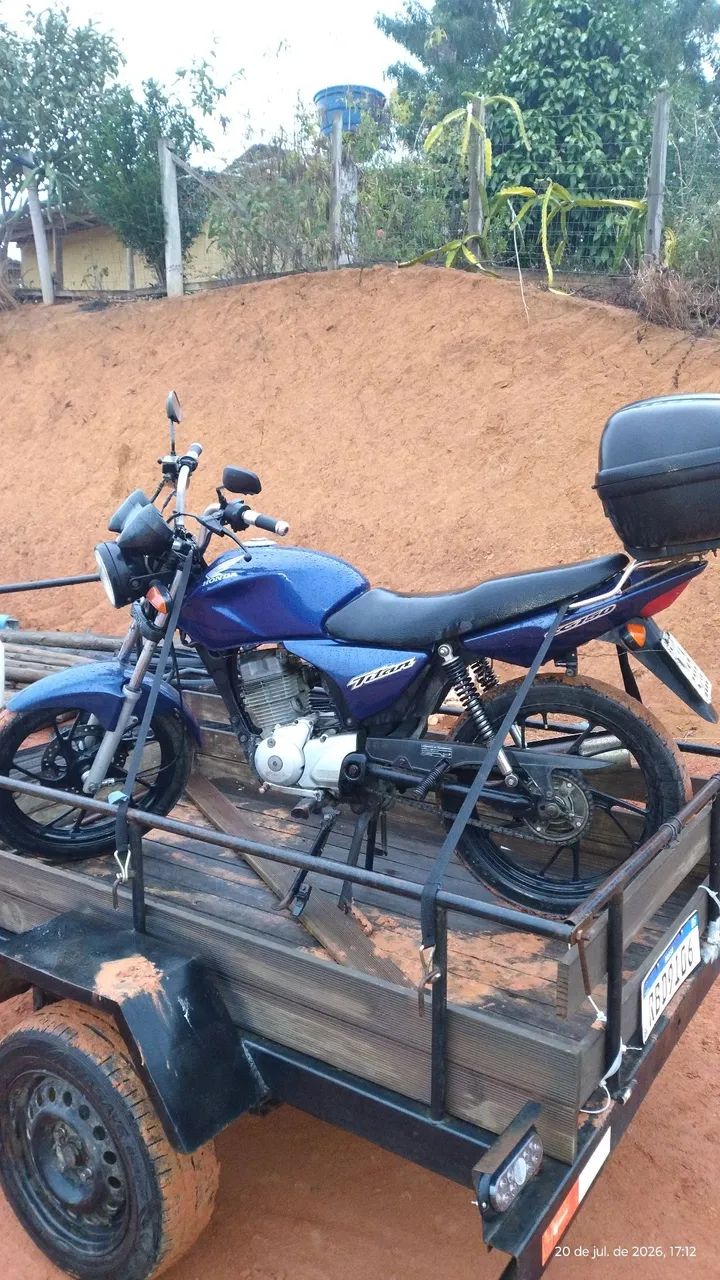 Titan 150 com freio a disco. - Foto 4