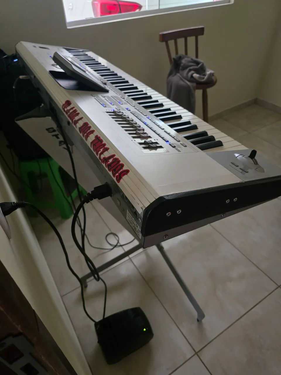Vendo um teclado pa2x muito concercsdo funcionado perfeitamente ja sampleado troco tb - Foto 6