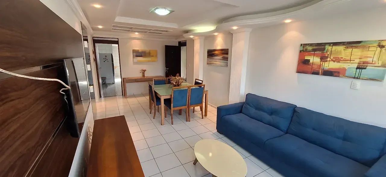 Apartamento 3 Quartos para Alugar no Bessa a 150m do Mar - Foto 2