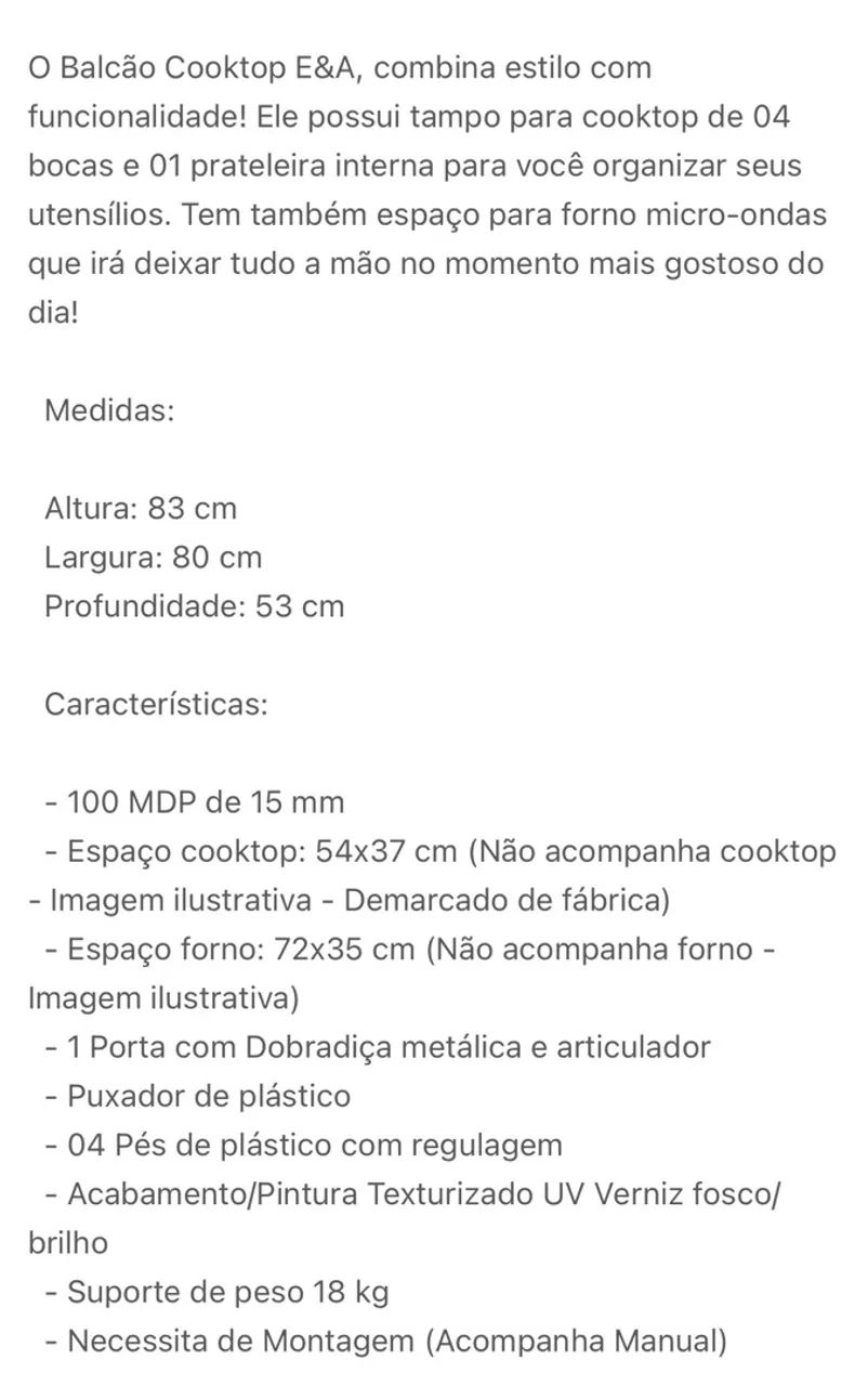 mesa para cooktop - Foto 3