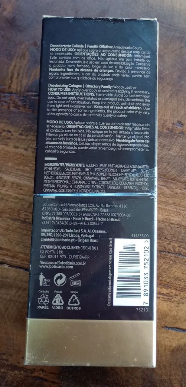 Perfume Malbec Absoluto 100ml , Raro - Foto 5