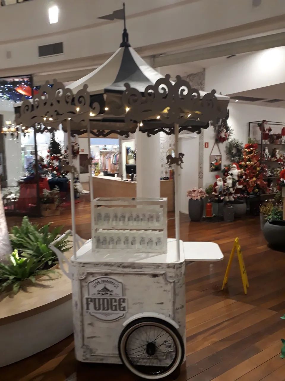Carrinho gourmet para eventos 