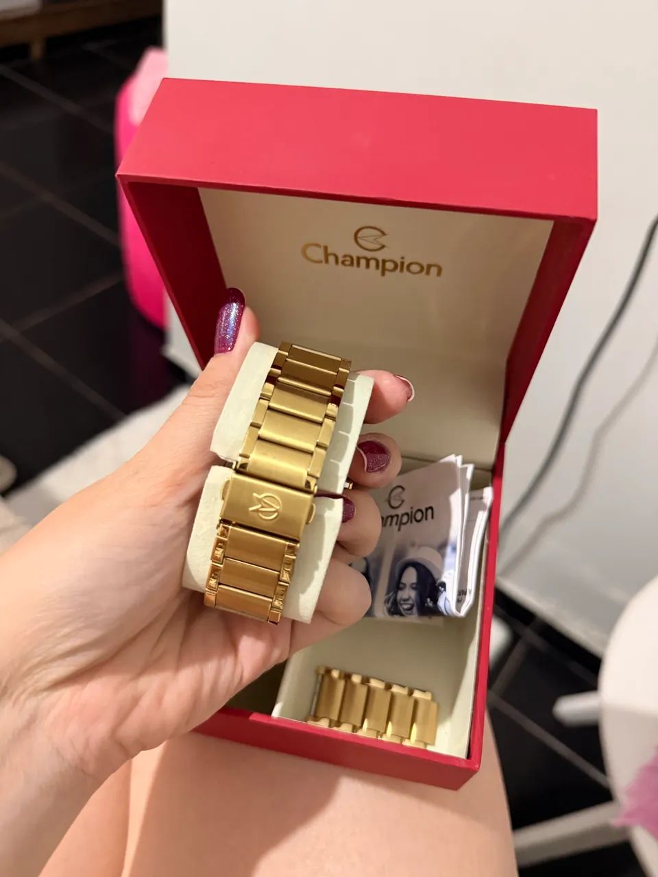 RELÓGIO CHAMPION CN25010W - Foto 4