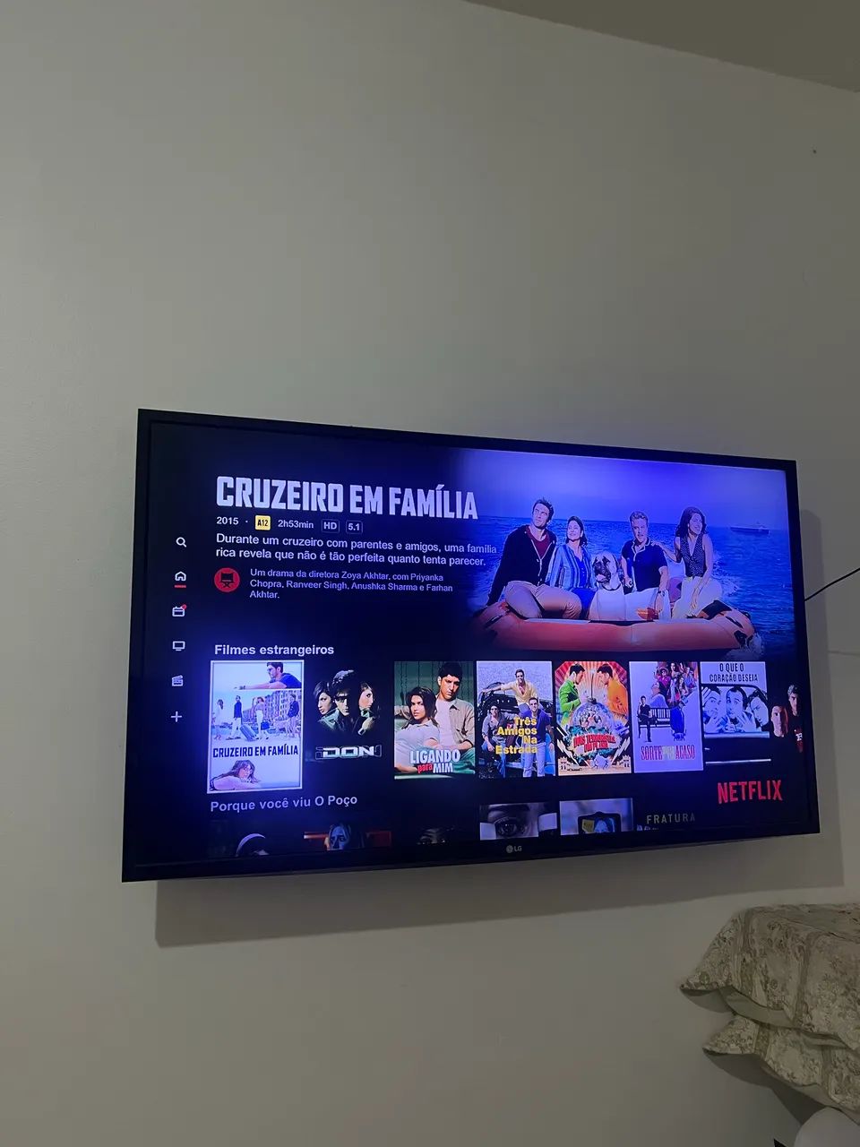 TELEVISÃO SMART TV 43 POLEGADAS - MUITO CONSERVADA  - Foto 3
