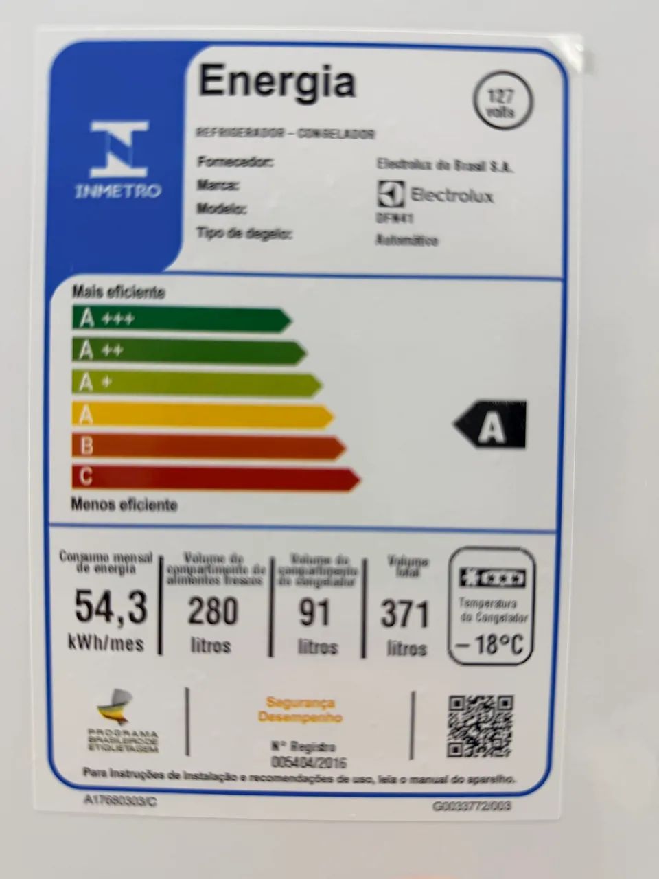 Geladeira Eletrolux 371LT - Foto 4